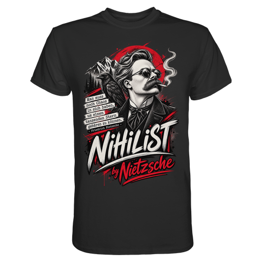 Nietzsche - Tanzender Stern Nihilist - T-Shirt