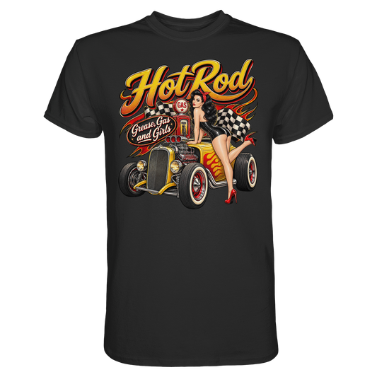 Hot Rod Pinup Rockabilly - T-Shirt