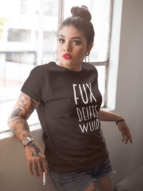 Bayrisch: Fux Deifes Wuid. Sehr wütend. - Unisex Premium Shirt