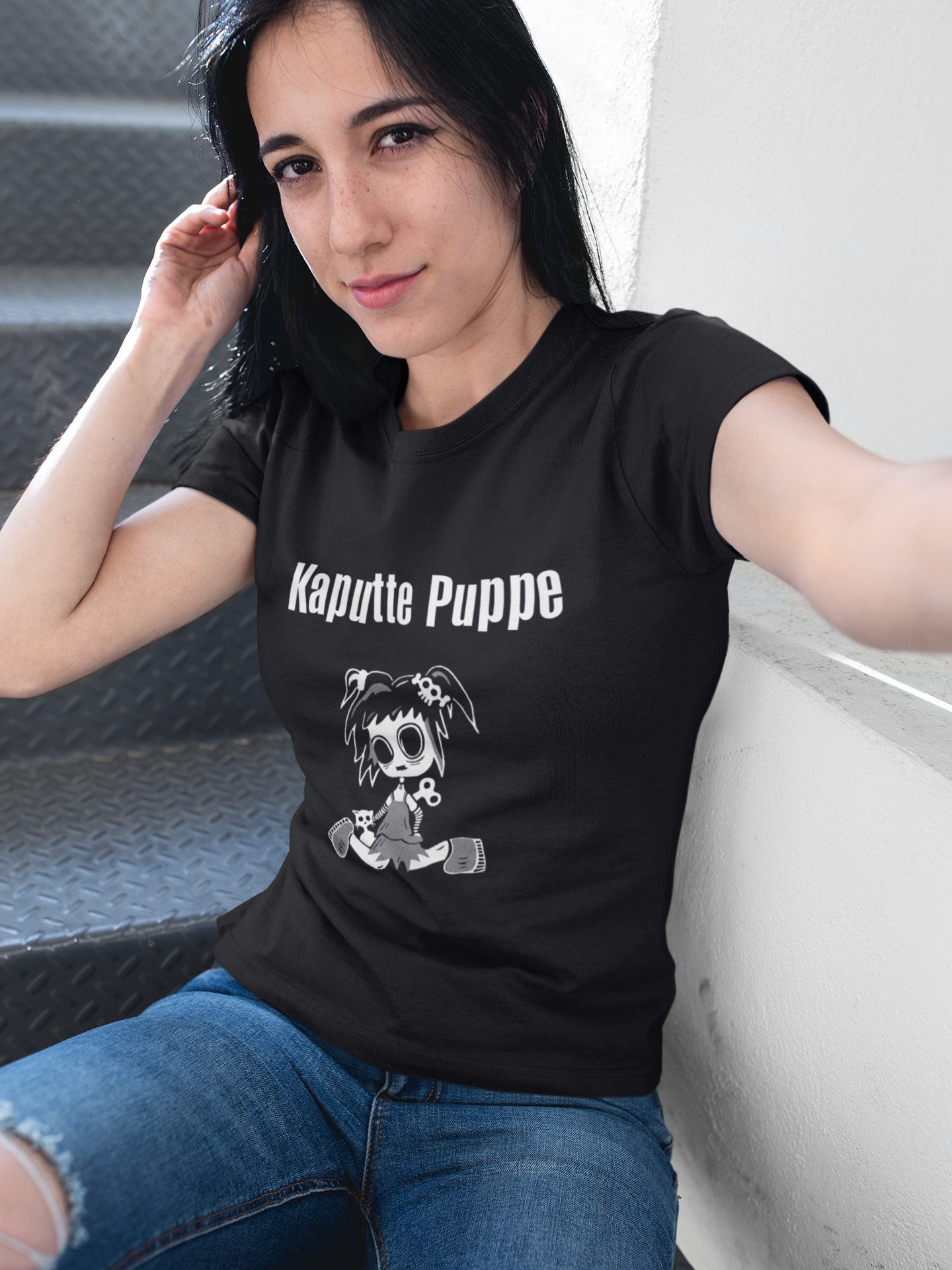 Kaputte Puppe - Ladies Premium Shirt