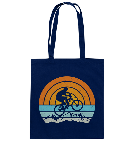 Mountain Bike Vintage Shopping Bag - Baumwolltasche
