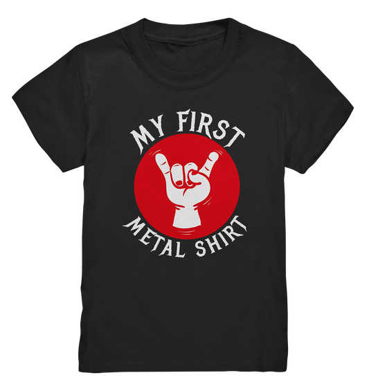 My first Metal Shirt. Heavy Metal - Kids Premium Shirt