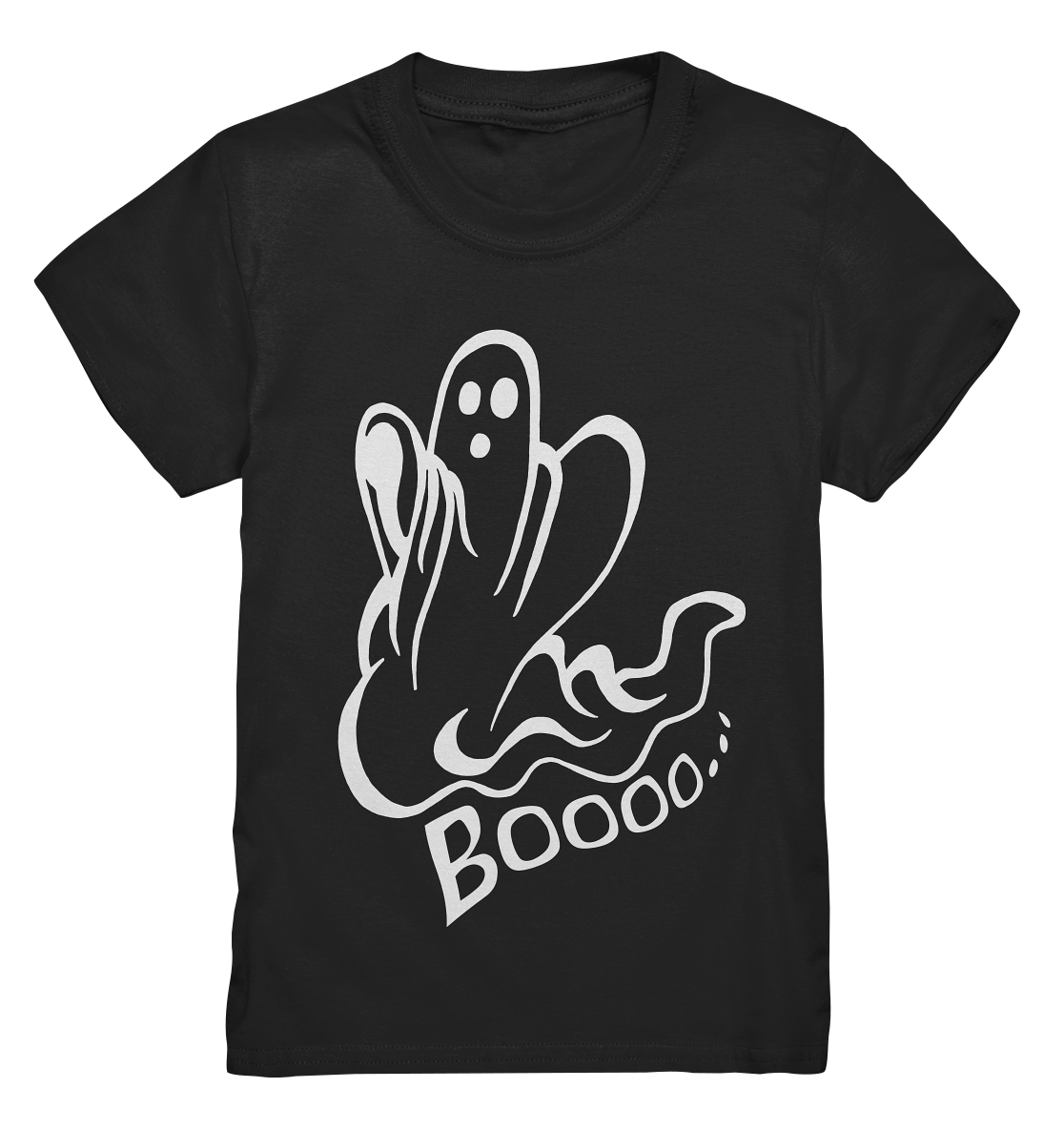 Booo... großes Gespenst. Geist Halloween - Kids Premium Shirt