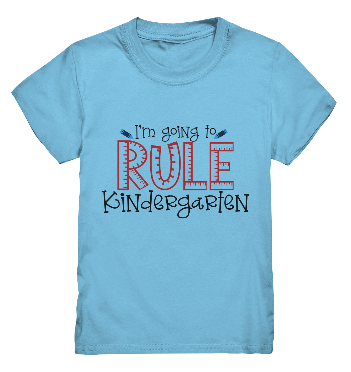 I´m going to rule Kindergarten - Kids-Kids Premium Shirt