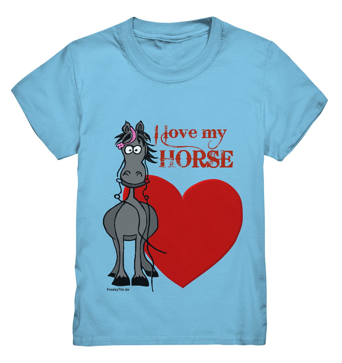 I love my horse. - Kids Premium Shirt