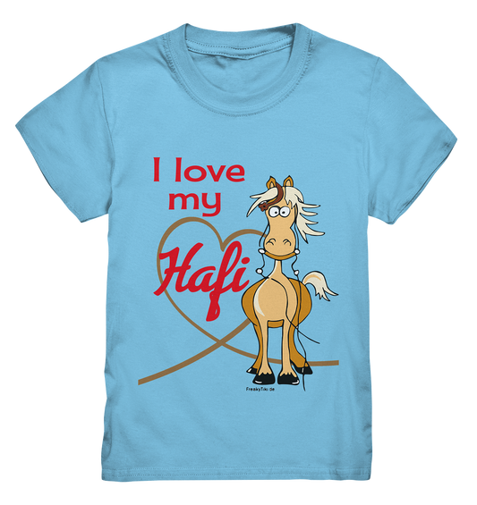 I love my Hafi. Haflinger - Kids Premium Shirt