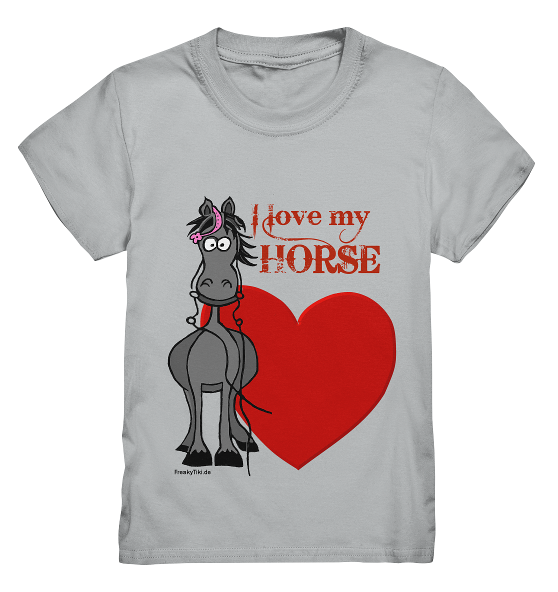 I love my horse. - Kids Premium Shirt