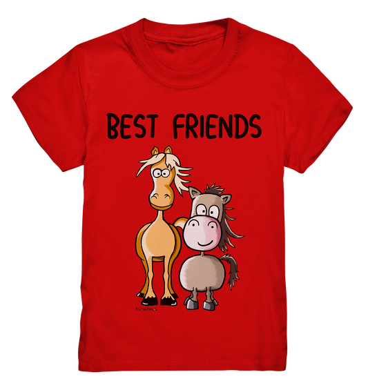 Best Friends. Pferd und Pony. - Kids Premium Shirt