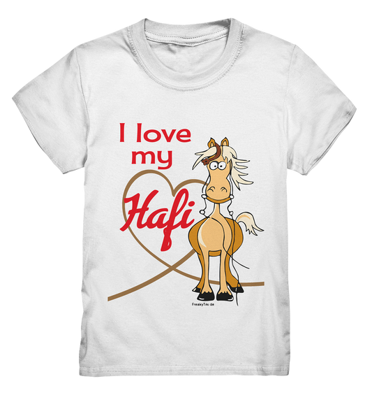 I love my Hafi. Haflinger - Kids Premium Shirt