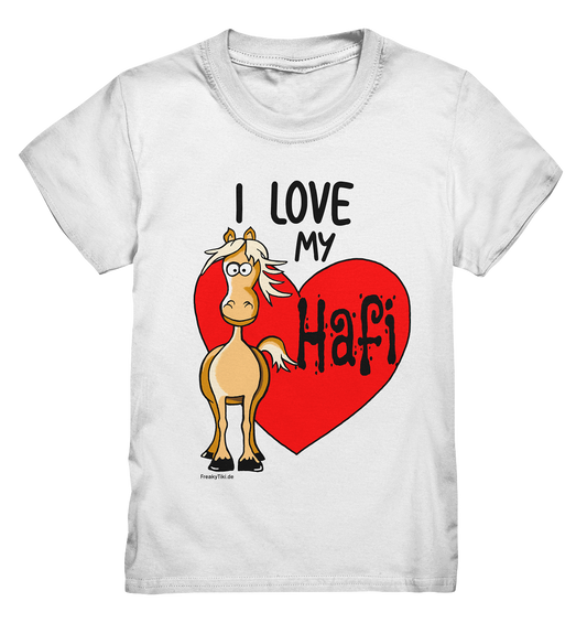 I love my Hafi. Haflinger - Kids Premium Shirt