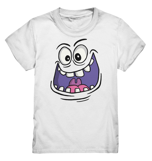 Monster Face. Lustiges Monster - Kids Premium Shirt