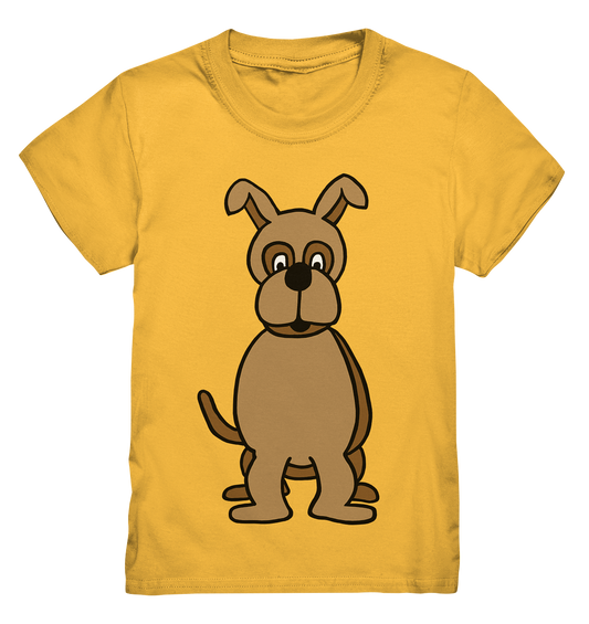 Brauner Hund - Kids Premium Shirt