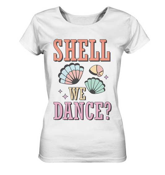 Summer Retro - Shell we dance? - Ladies Organic Basic Shirt