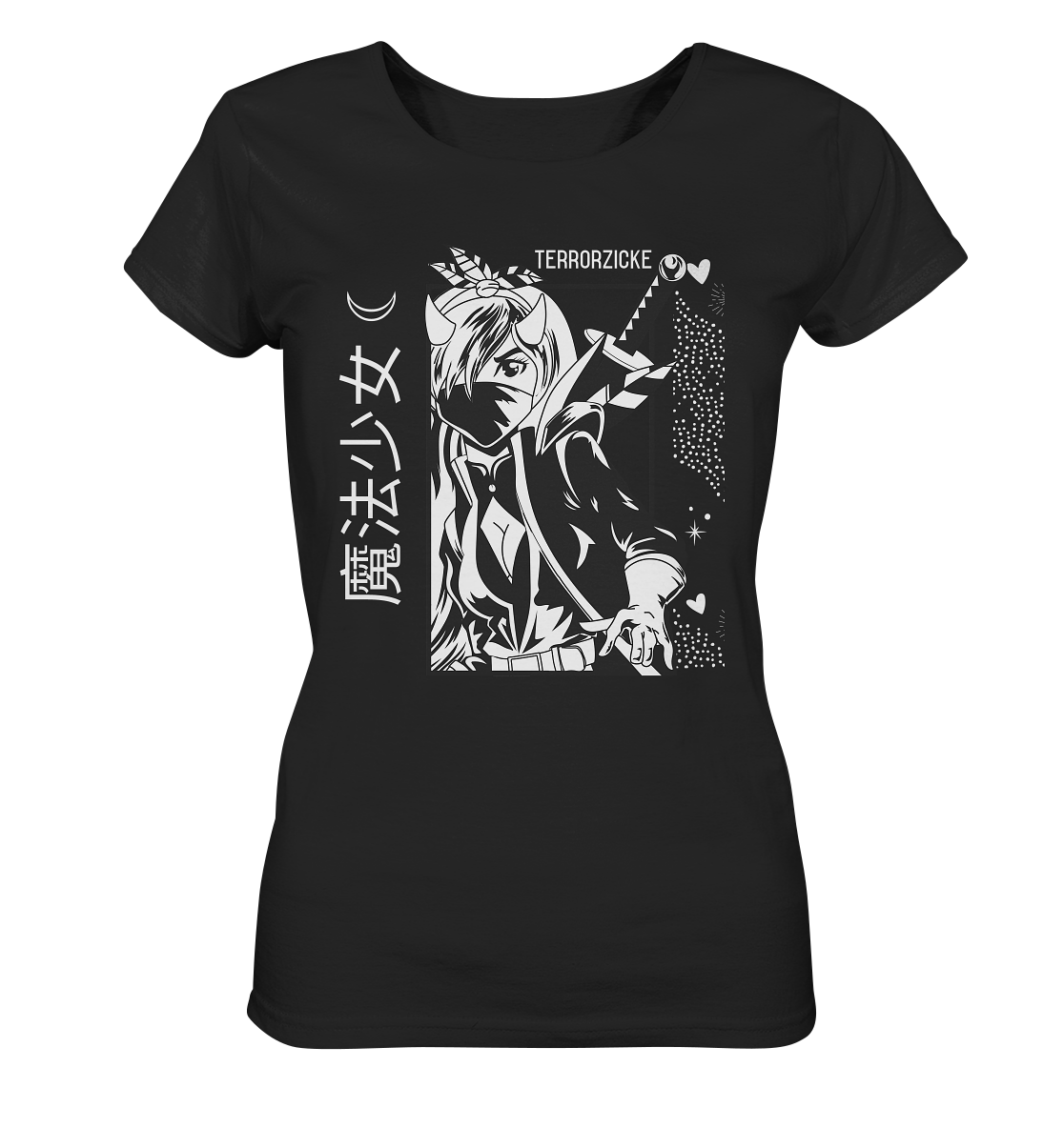 TerrorZicke Anime Samurai Fight - Ladies Organic Shirt