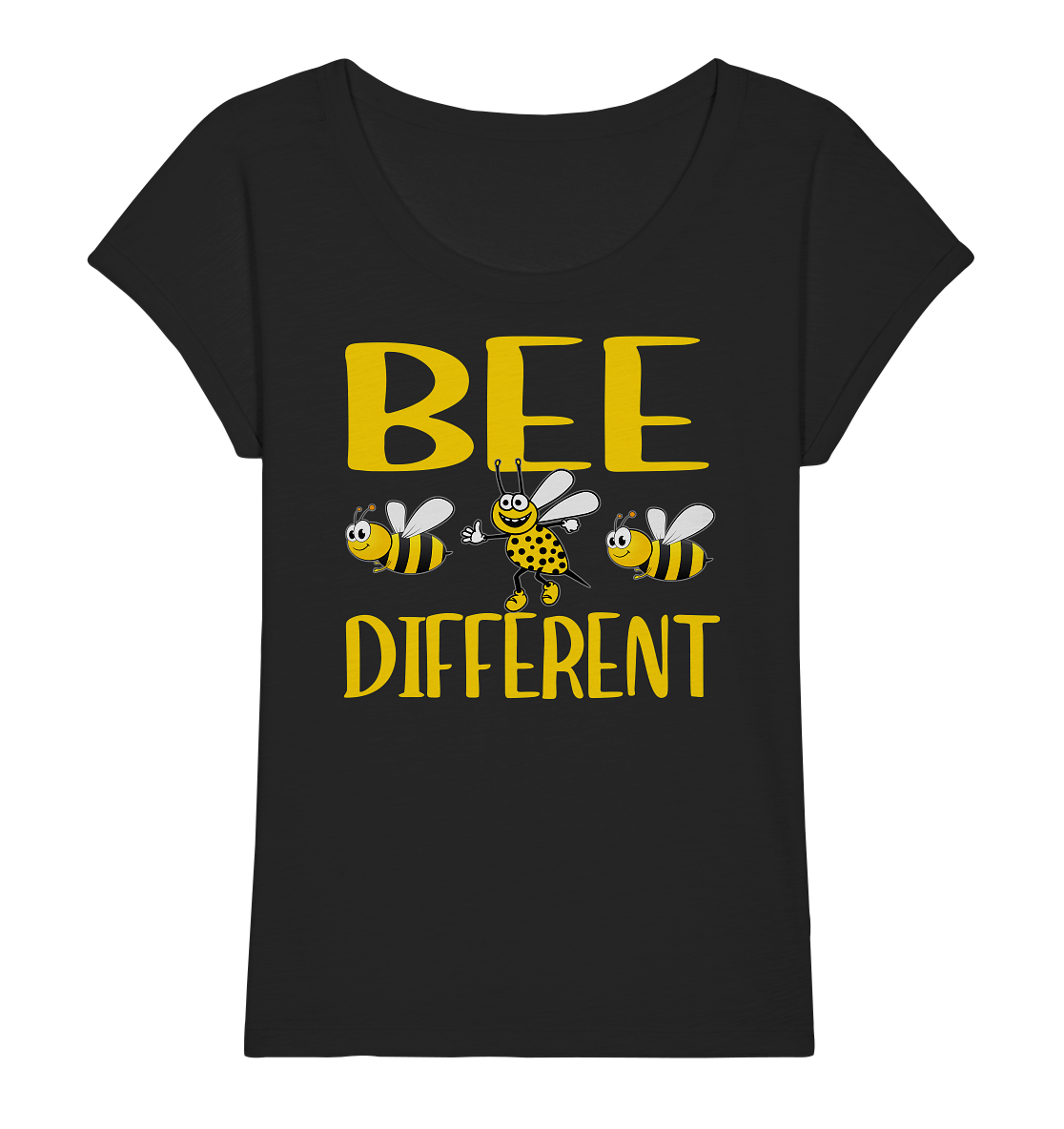 Bee different. Anders sein...Bienen - Ladies Slub Shirt