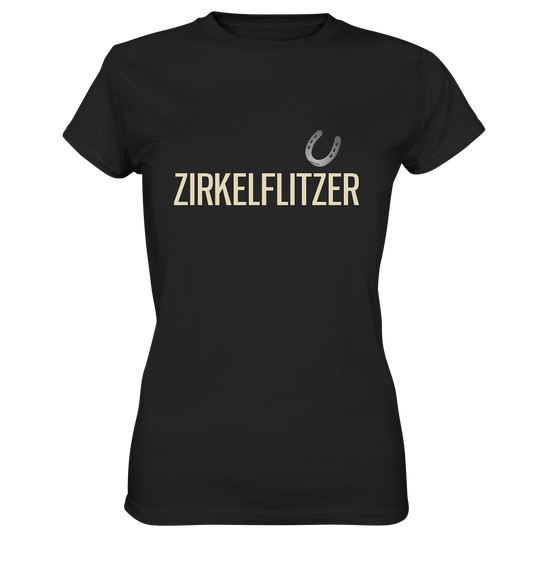 Zirkelflitzer Reining Westernreiten Pferd - Ladies Premium Shirt