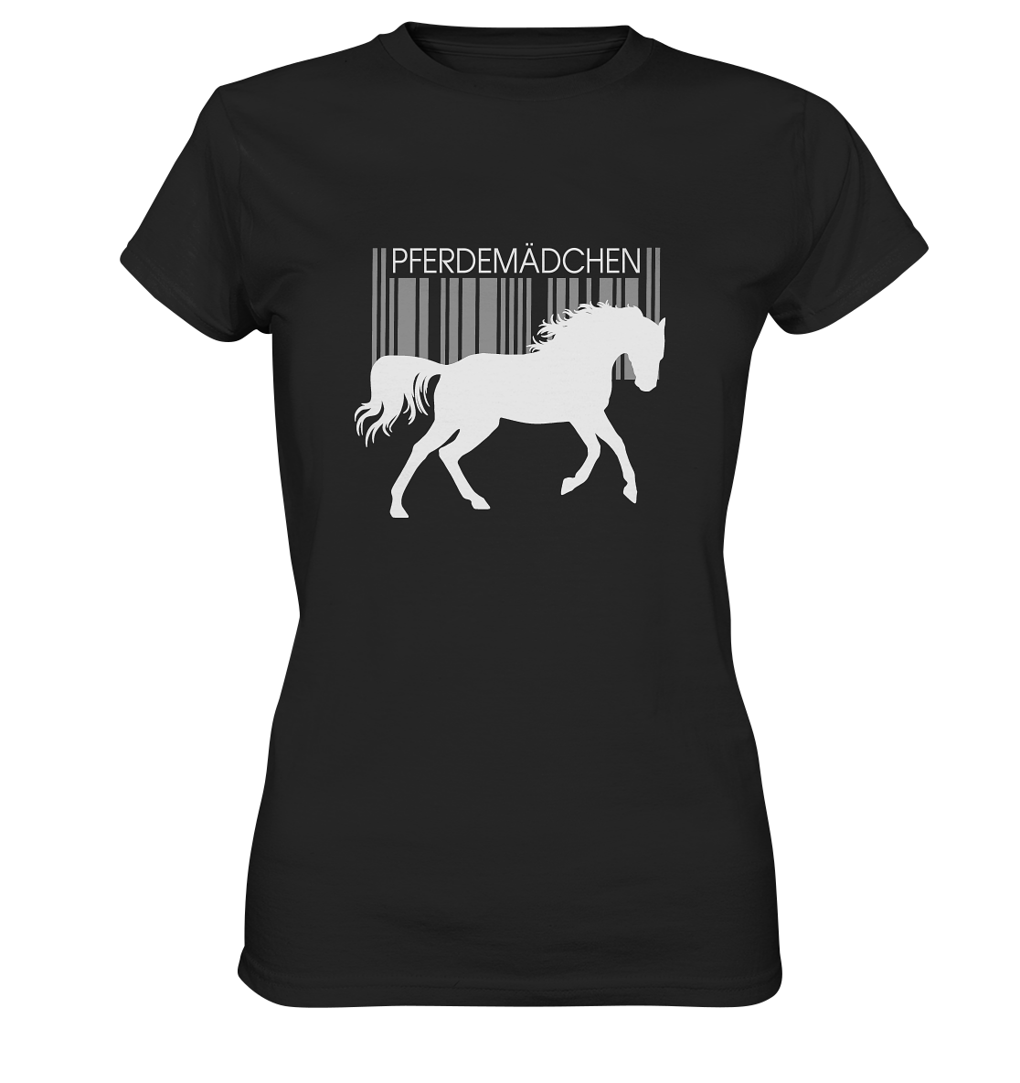 Pferdemädchen Reiten Pferde Pony - Ladies Premium Shirt