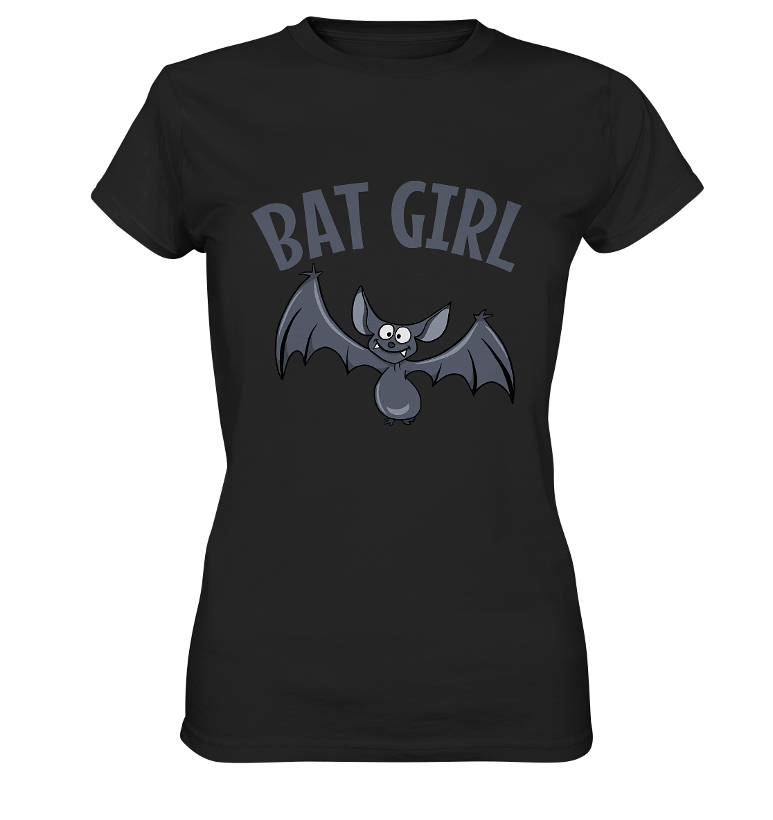 Bat Girl. Süße Fledermaus Bat Blutsauger - Ladies Premium Shirt