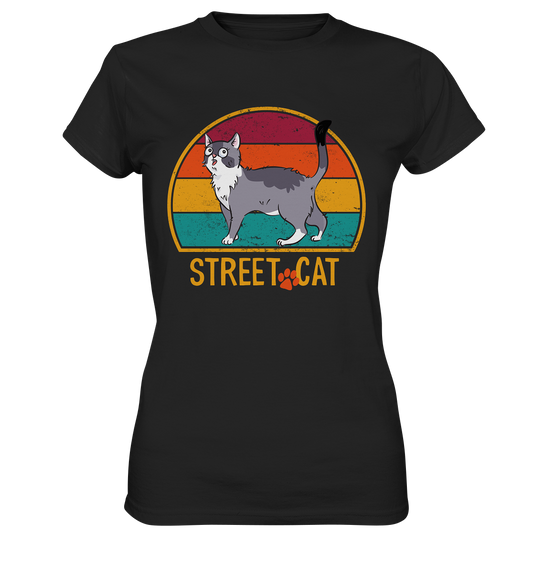 Street Cat - Ladies Premium Shirt