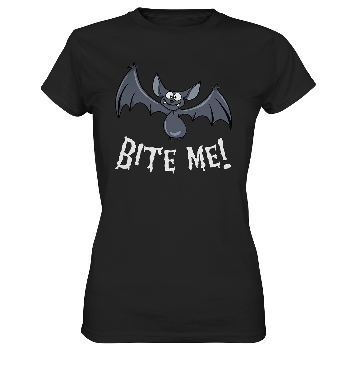 Fledermaus. Bit me! Blutsauger Bat - Ladies Premium Shirt