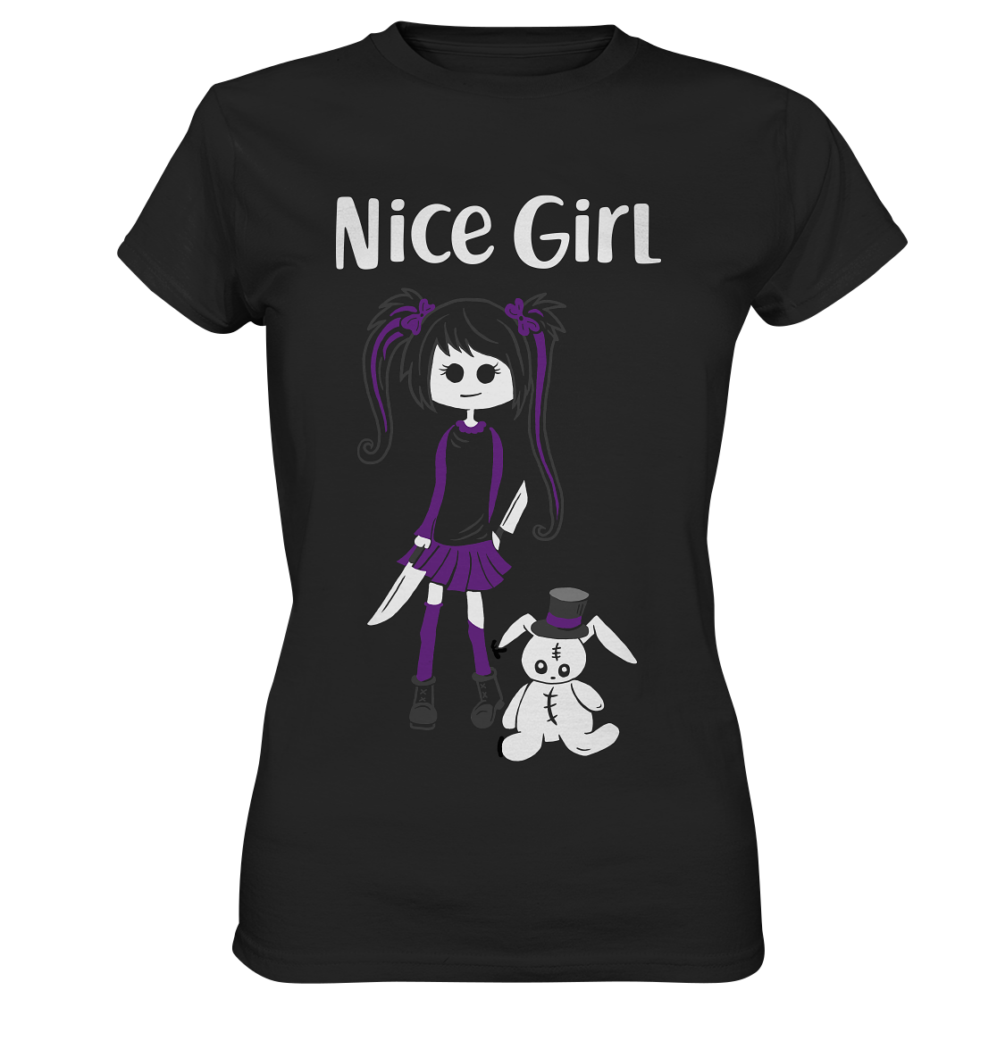 Nice Girl - Ladies Premium Shirt