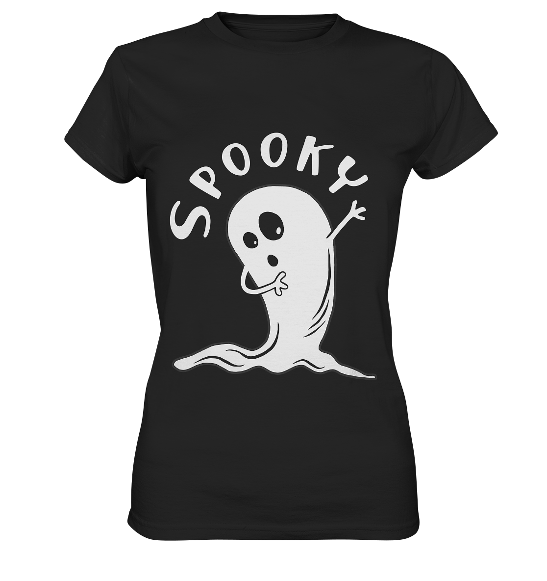 Spooky. Dabbing Ghost. Kleine Gespenst - Ladies Premium Shirt
