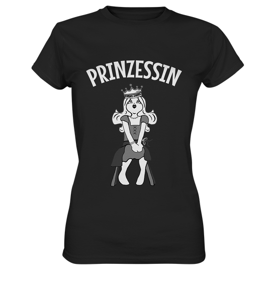 Prinzessin. Freches Mädel mit Krone - Ladies Premium Shirt