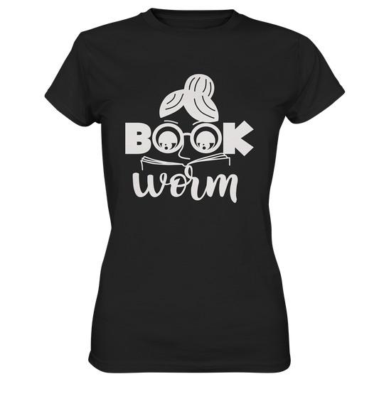 Book Worm Bücherwurm - Ladies Premium Shirt