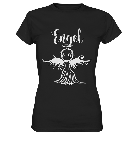 Weinender Gothic Engel - Ladies Premium Shirt