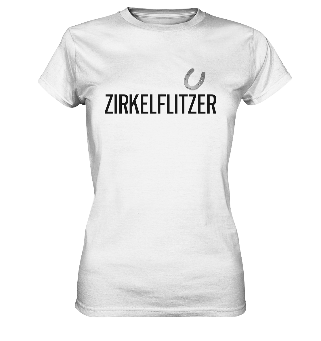 Zirkelflitzer Reining Westernreiten Pferd - Ladies Premium Shirt