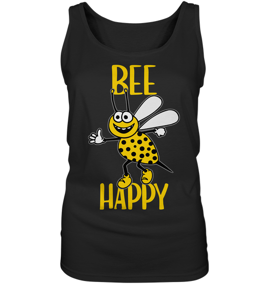 Bee happy! Biene..sei glücklich. - Ladies Tank-Top