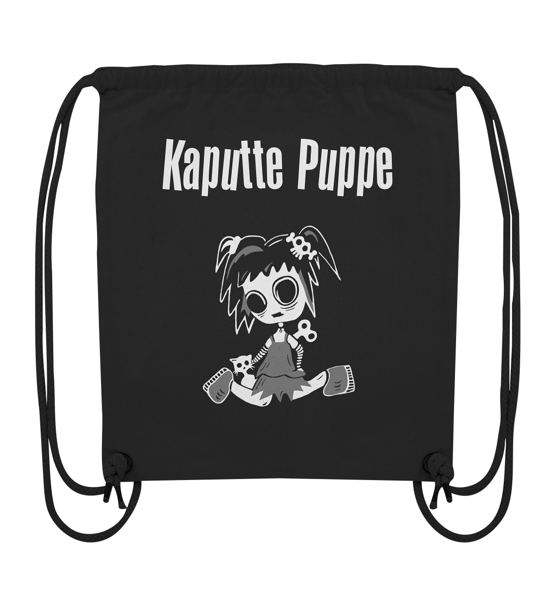 Kaputte Puppe - Turbeutel Gym-Bag