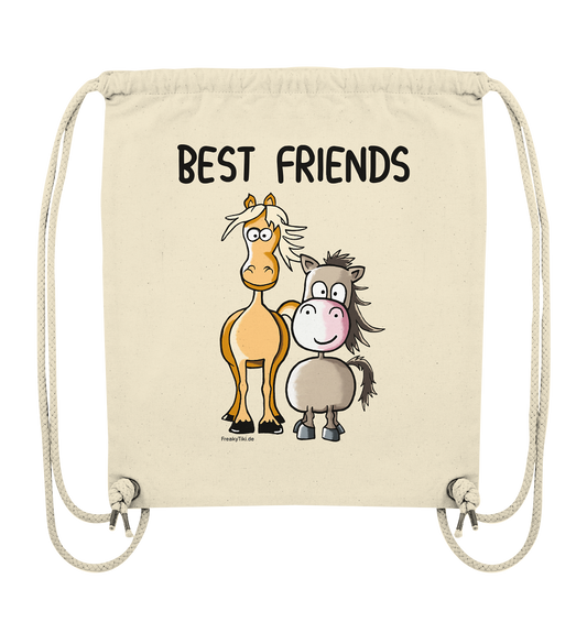 Best Friends. Pferd und Pony. - Turnbeutel Gym-Bag