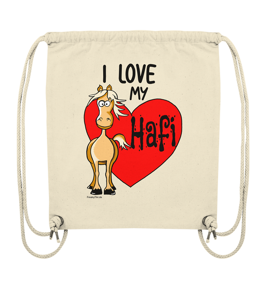 I love my Hafi. Haflinger - Turnbeutel Gym-Bag