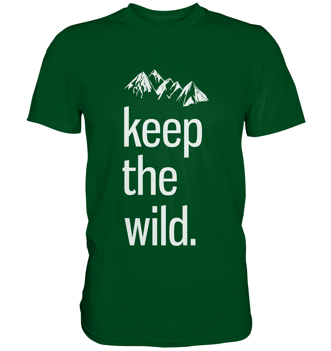 Keep the wild. Outdoor Adventure - Unisex Premium Shirt