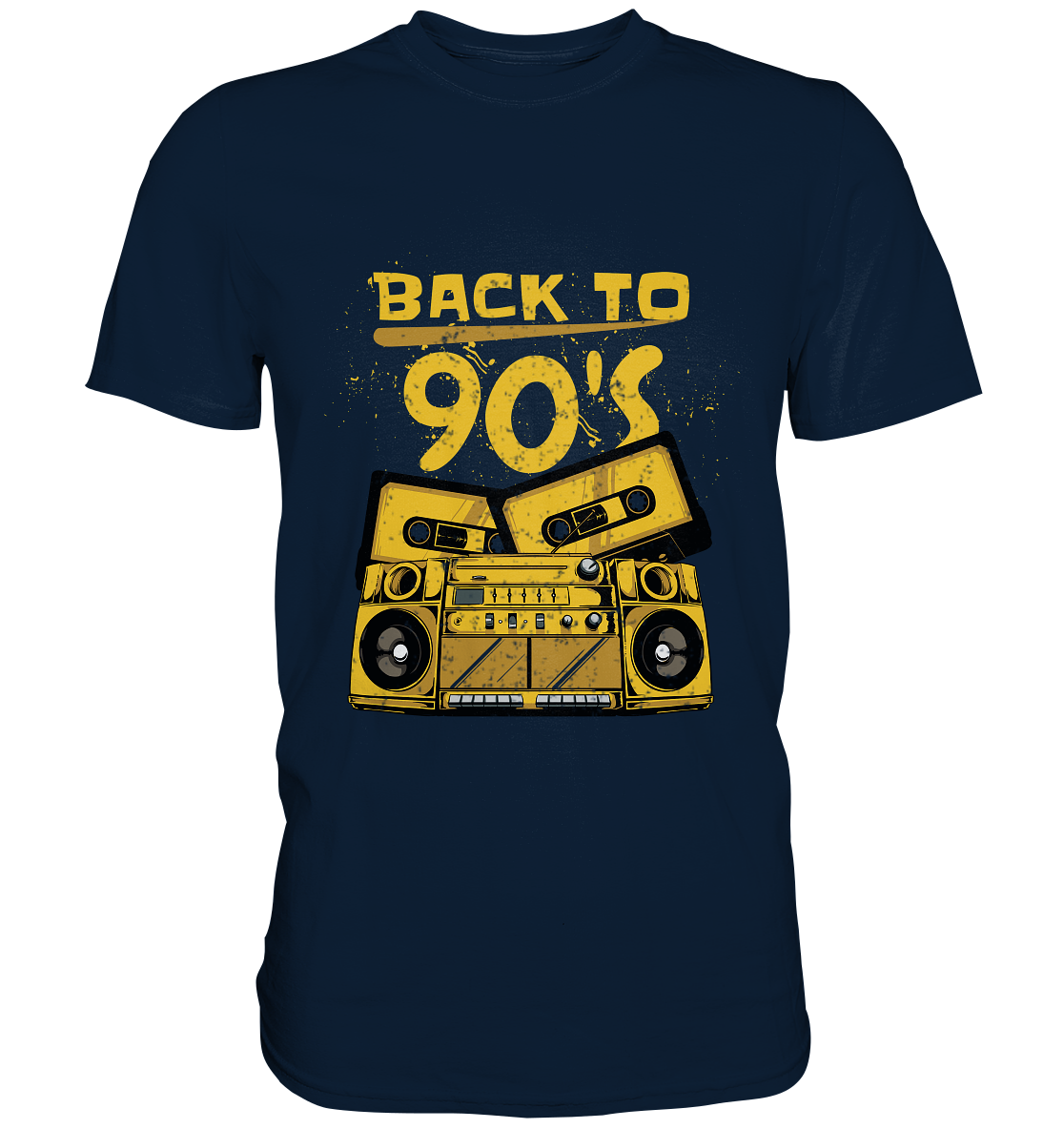 Back to the 90ies. Neunziger Jahre - Unisex Premium Shirt