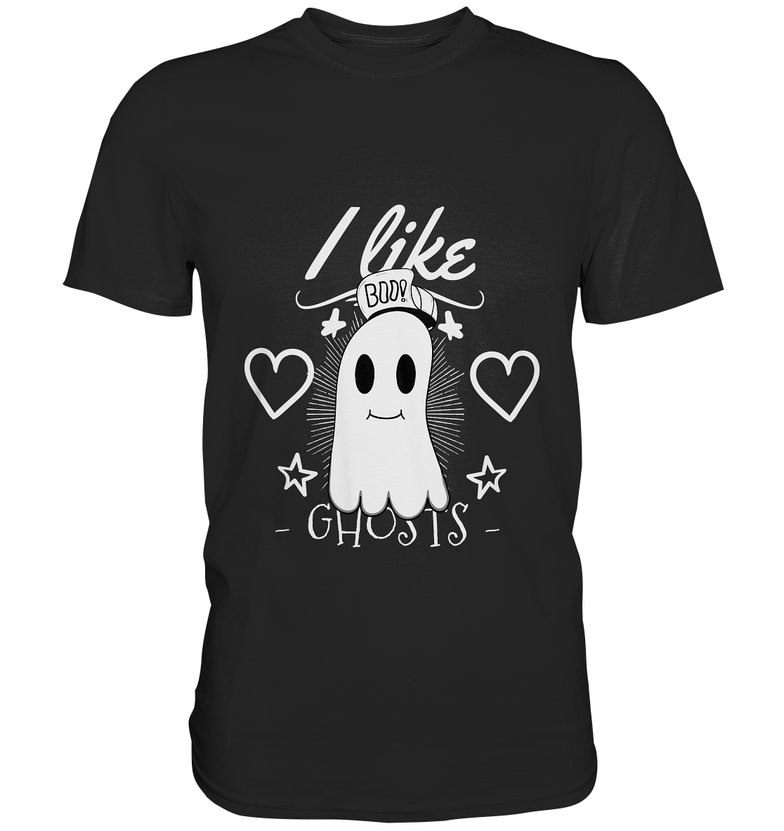 I like ghosts. Halloween Geister - Unisex Premium Shirt