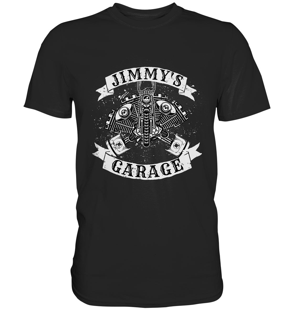 Jimmys Garage Rockabilly - Premium Shirt
