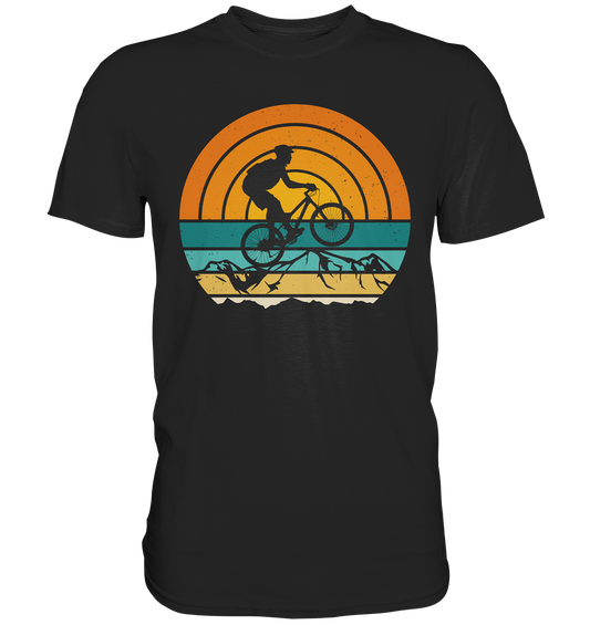 Outdoor Mountain Bike berge Natur - Premium Shirt