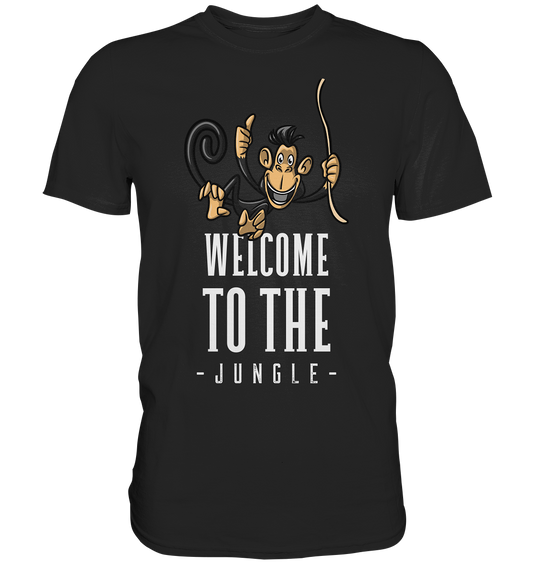 Welcome to the Jungel. Affe Monkeybusiness - Premium Shirt