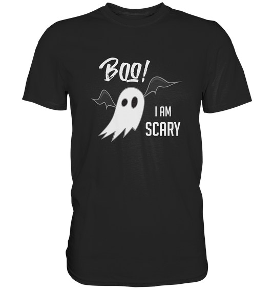 Boo! I am scary. Gespenst Halloween - Premium Shirt