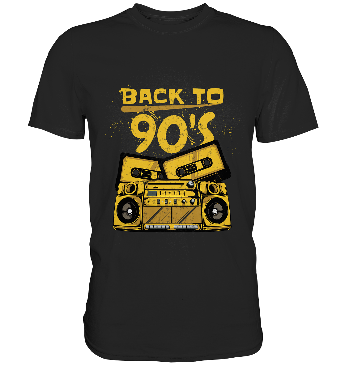 Back to the 90ies. Neunziger Jahre - Unisex Premium Shirt