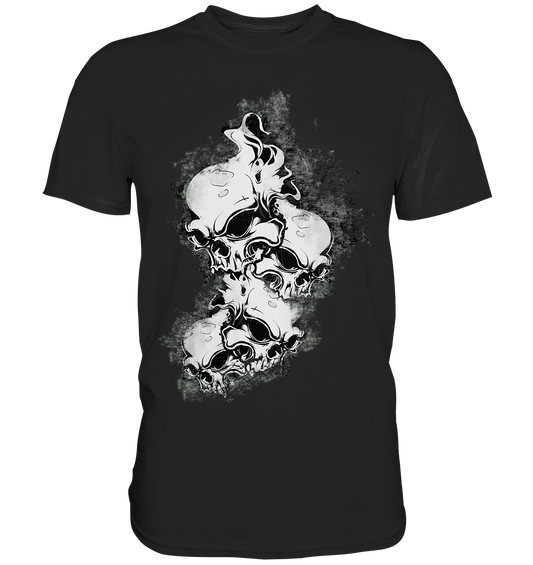 Steam Skulls. Gothic Totenköpfe Schädel - Premium Shirt