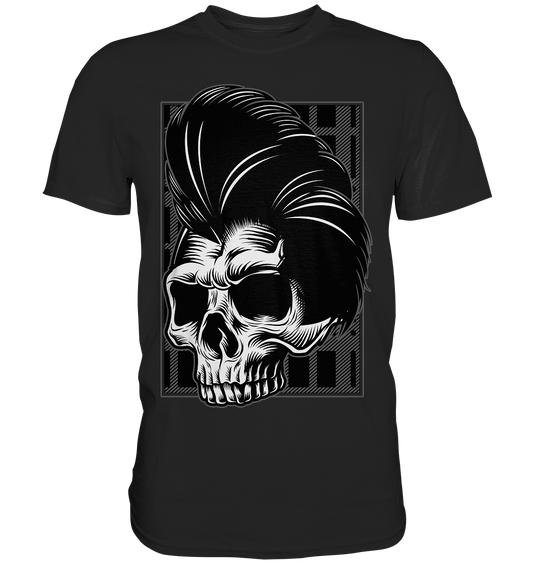 Rockabilly Skull - Premium Shirt