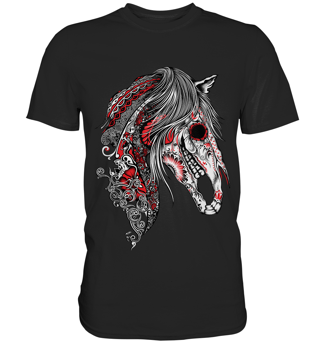 Sugar Horse. Gothic Art - Premium Shirt