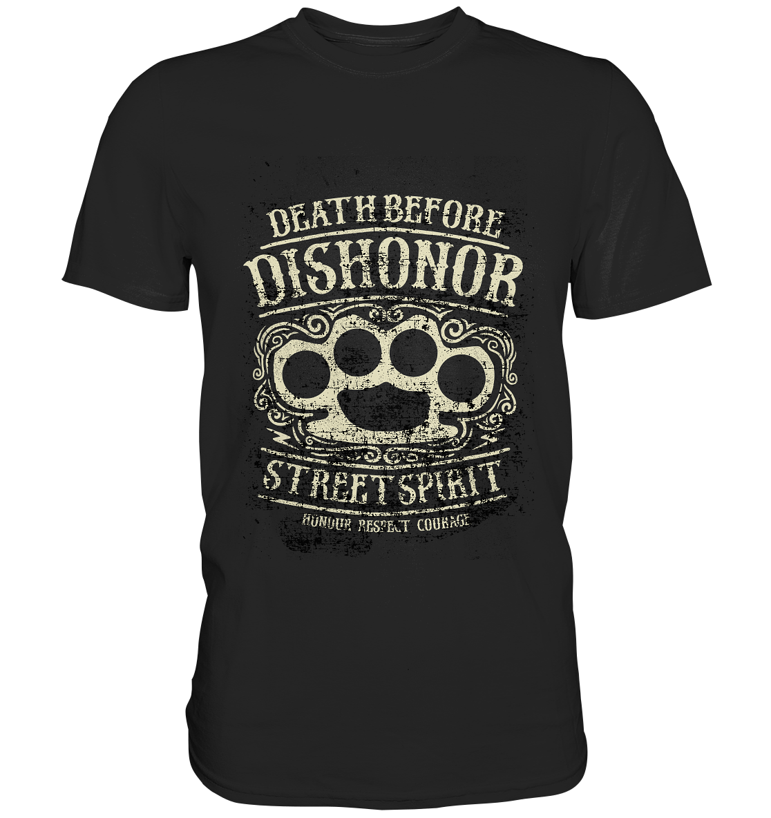 Death Before Dishonor. Street Spirit. - Premium Shirt