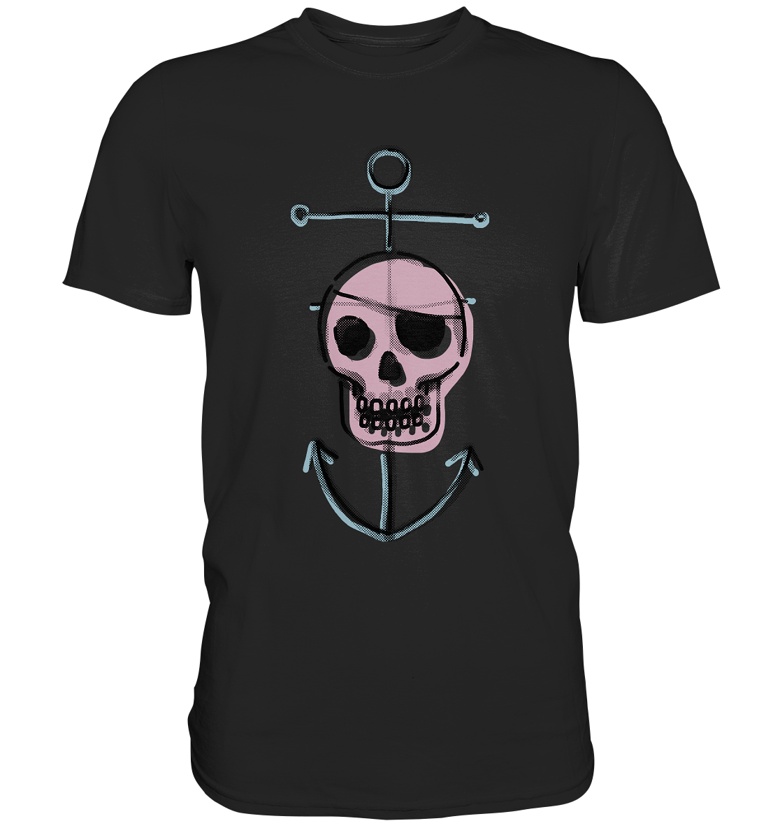 Anker & Skull. Gothic - Unisex Premium Shirt