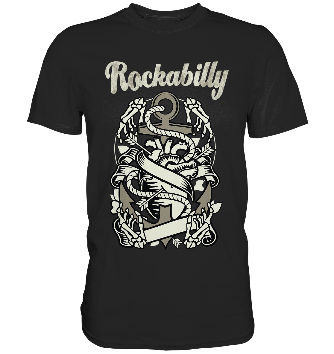 Rockabilly. Anker Retro Vintage - Premium Shirt