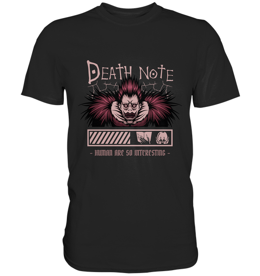 Death Note. Japanese Anime - Premium Shirt
