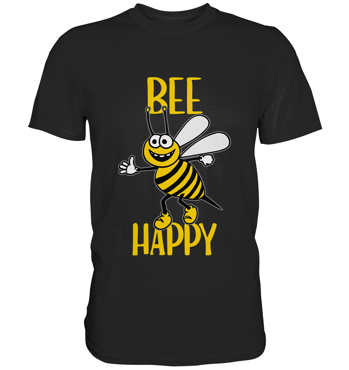 Bee happy! Sei glücklich... Biene - Premium Shirt